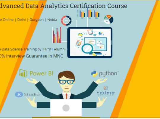 Top Data Analyst Training Course in Delhi, 110045